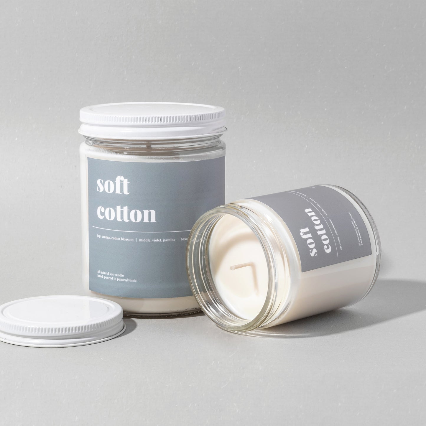 Soft Cotton Soy Candle - Standard