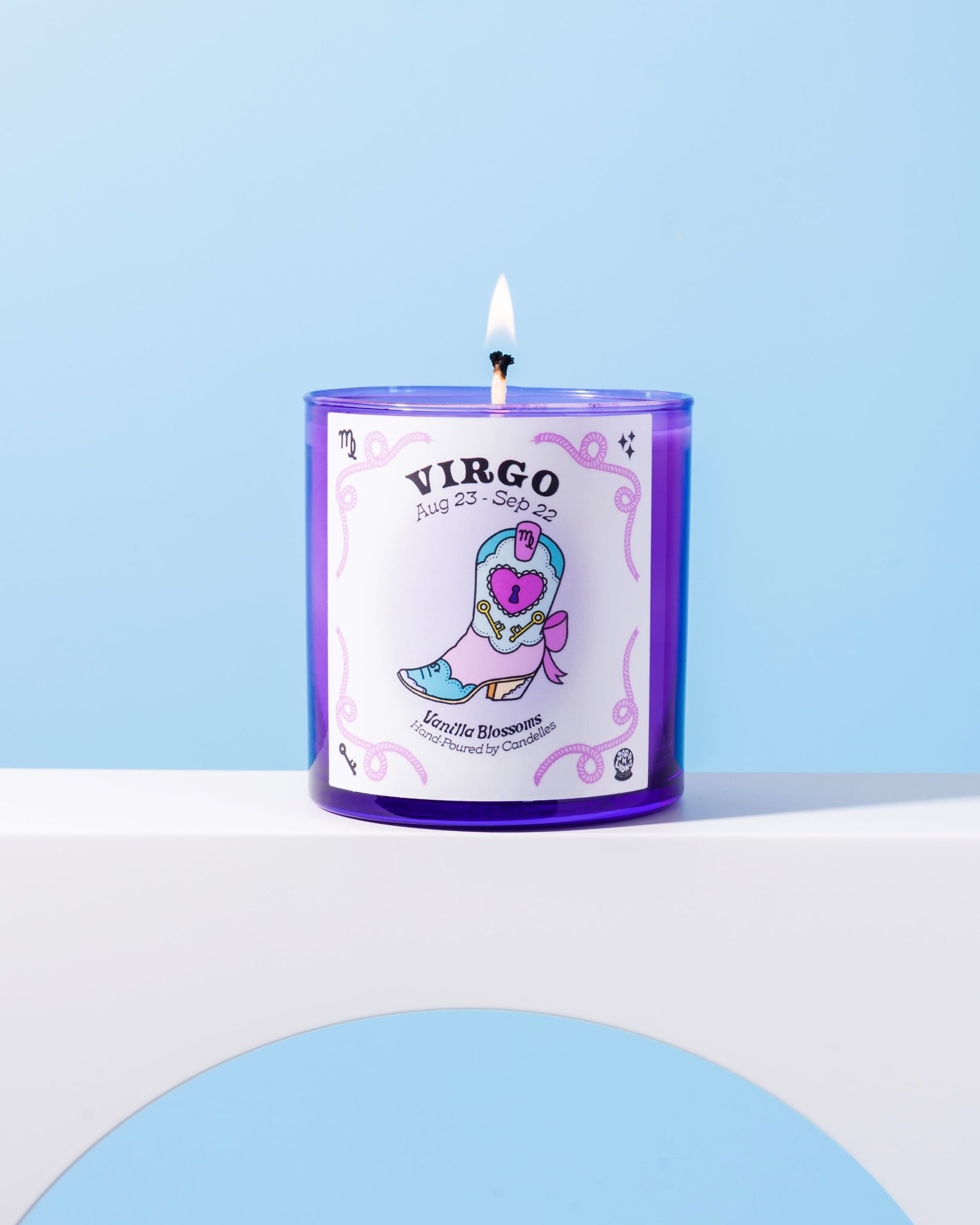 Vanilla Blossoms Soy Candle - Virgo