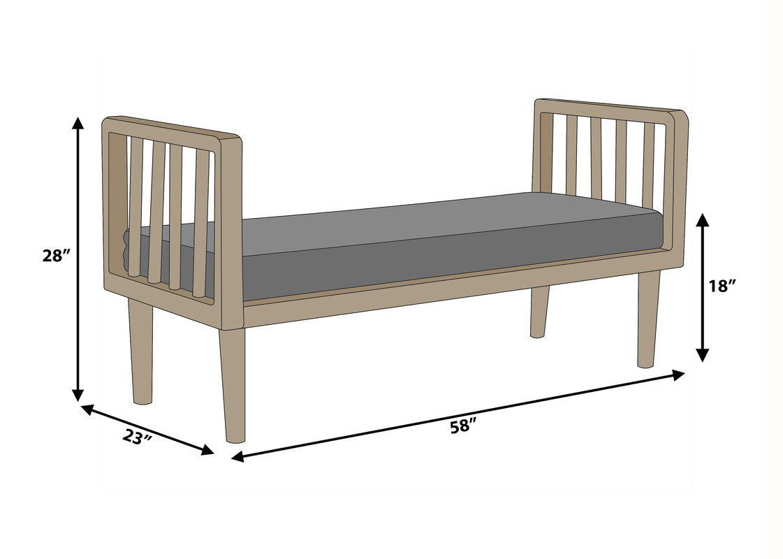 Cliven Bench - Mac & Mabel