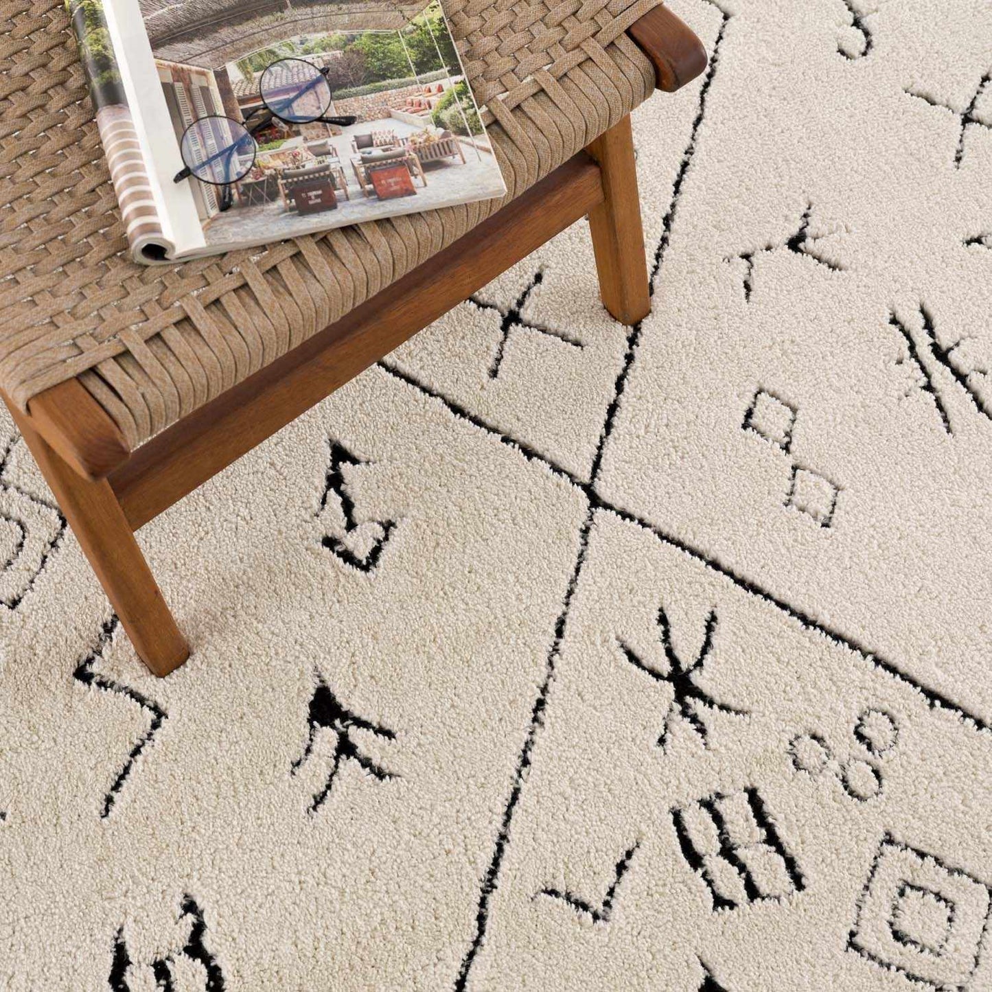 Thian Tribal Polypropylene Rug