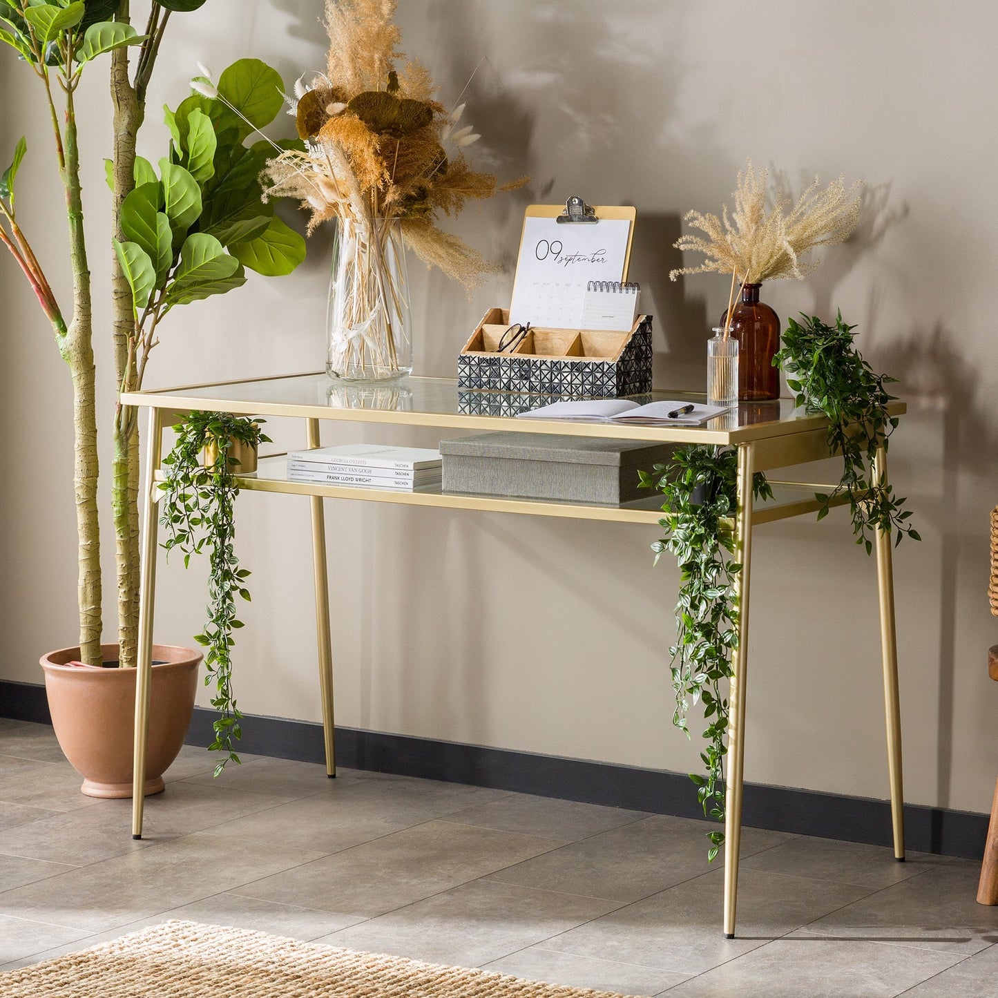 Rayna Two-Tier Desk