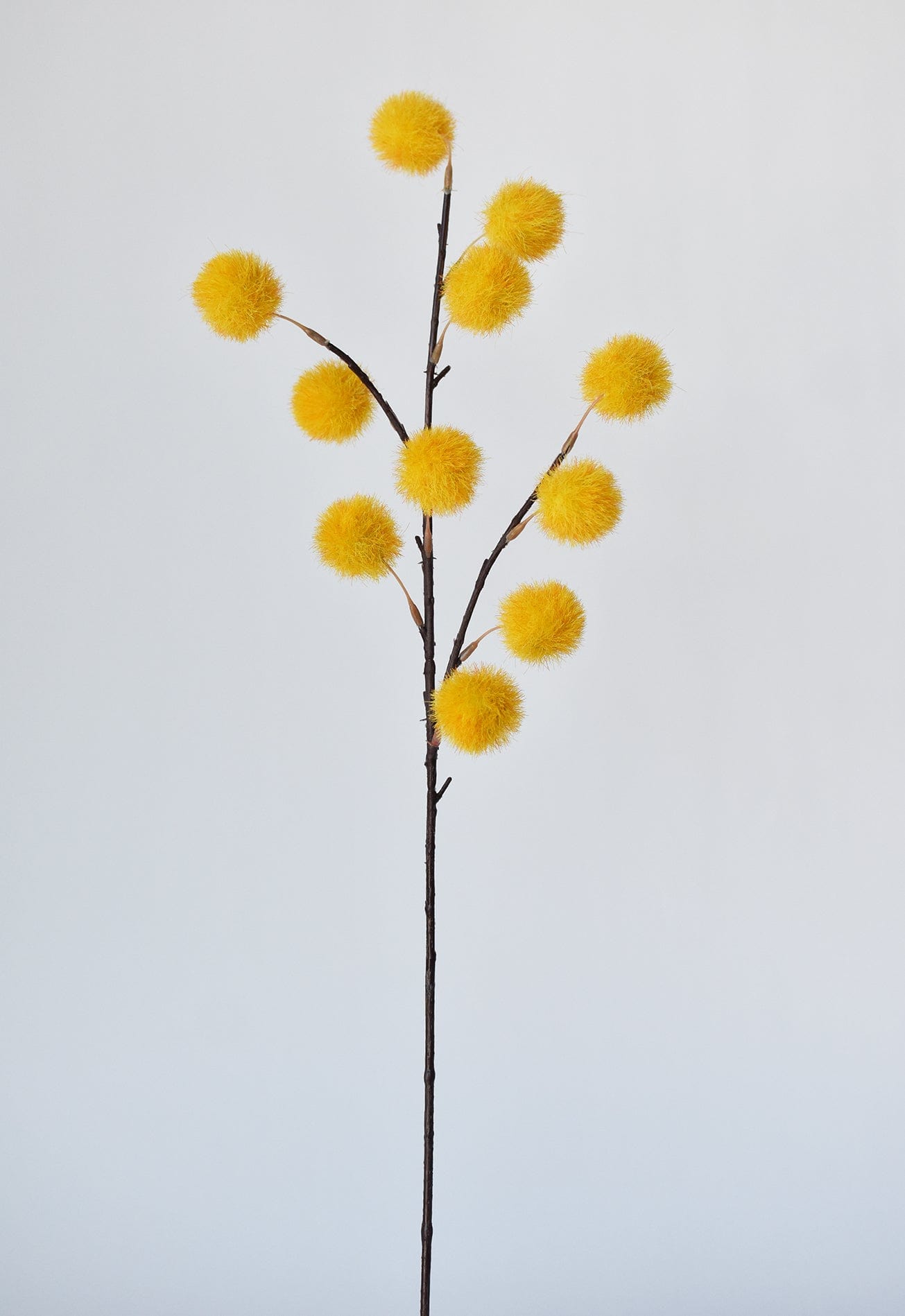 Pom-Pom Stem, 30", Yellow