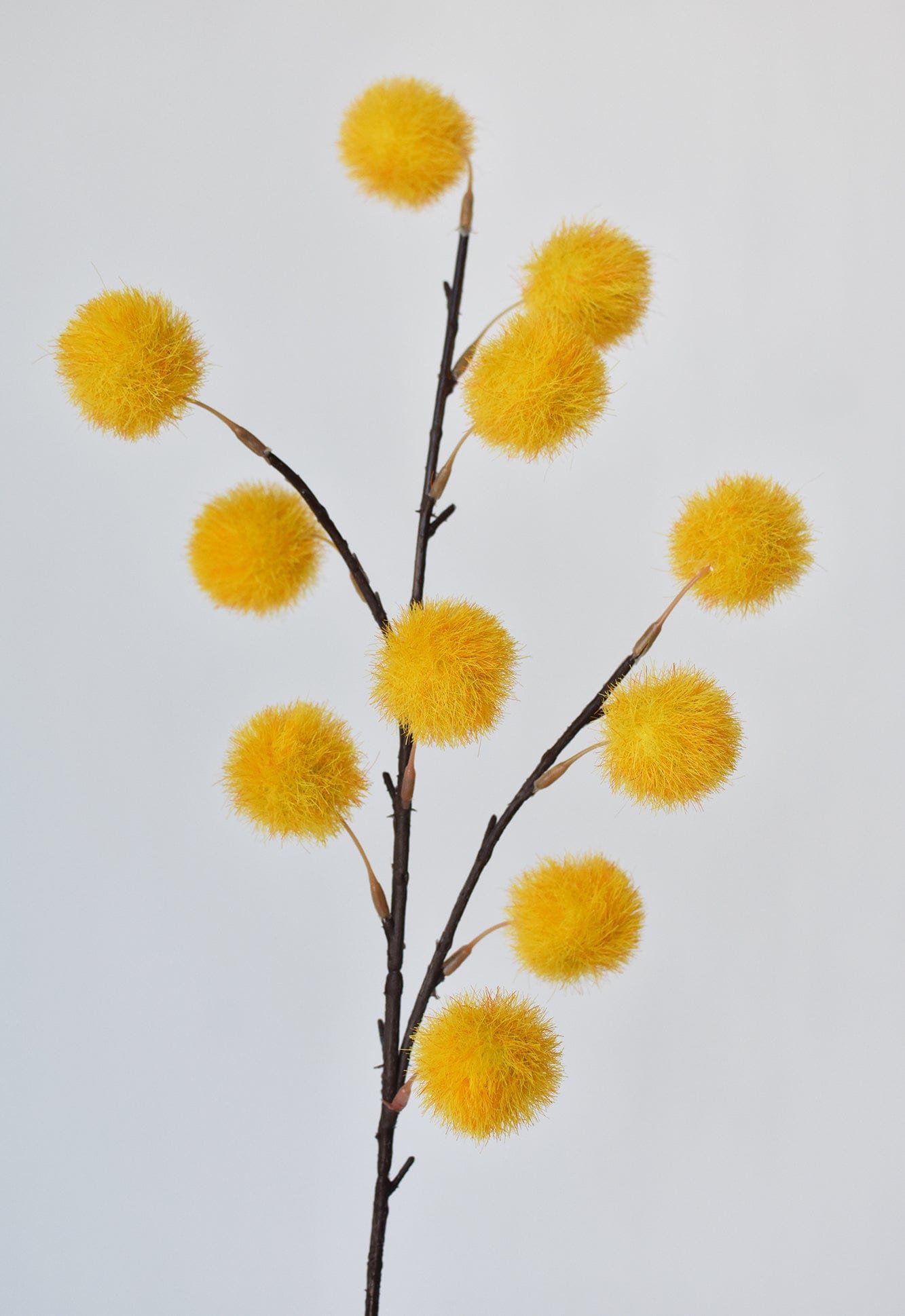 Pom-Pom Stem, 30", Yellow