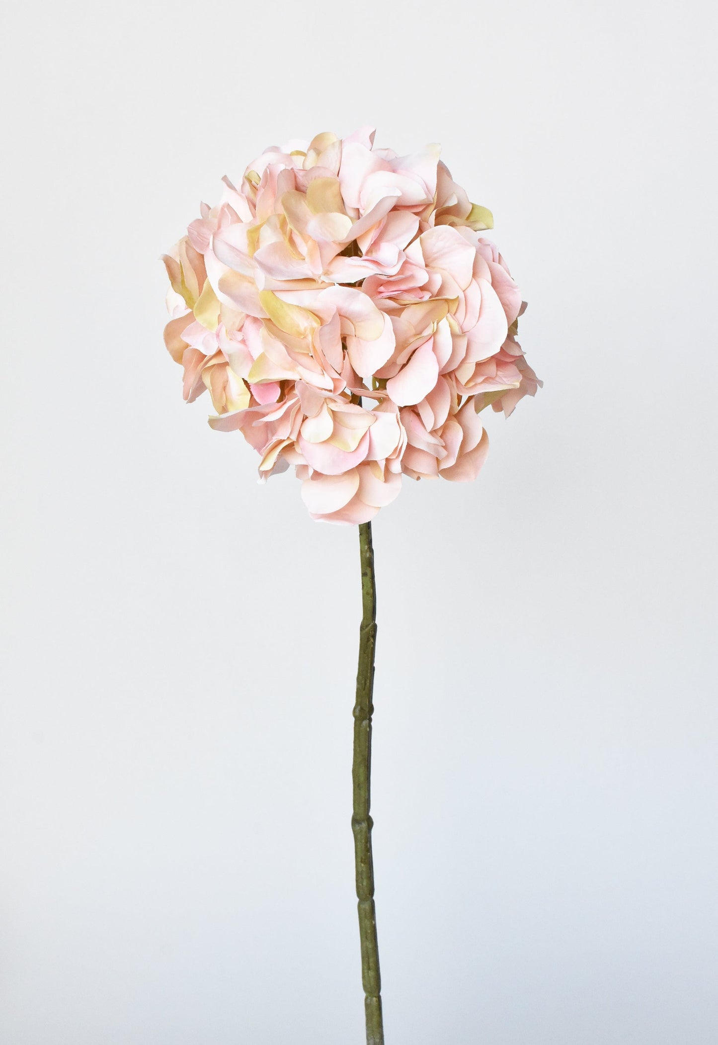 Hydrangea Stem, 21", Light Pink