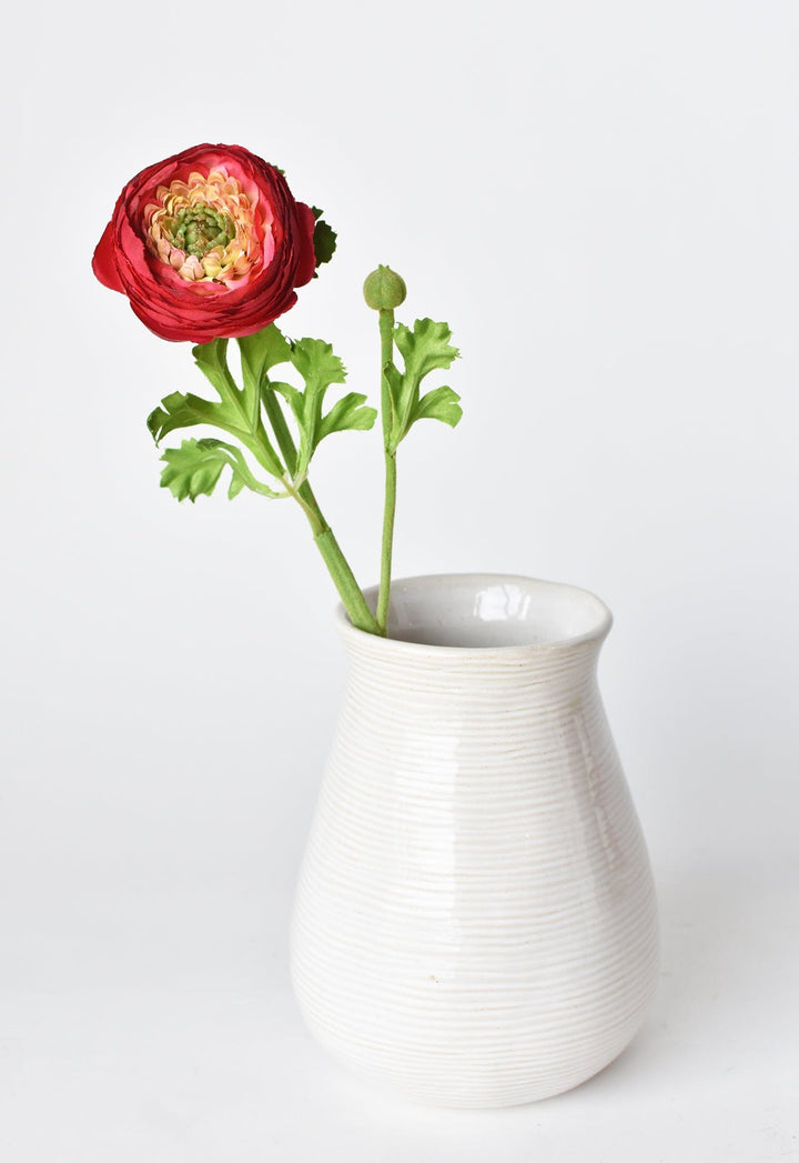 Ranunculus Stem, 13", Red