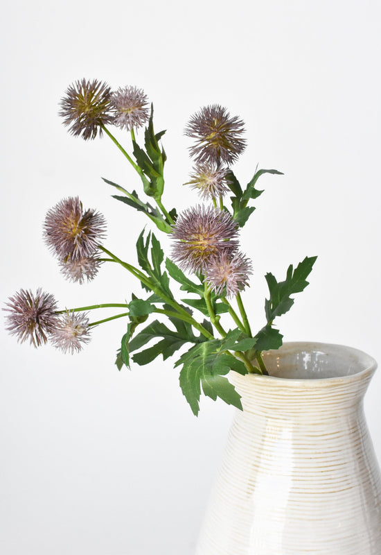 Pom Thistle Stem, 22", Soft Plum