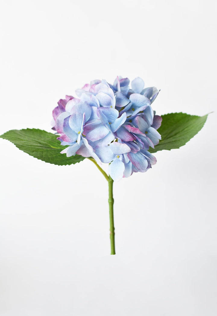 Hydrangea Stem, 10", Lavender Purple