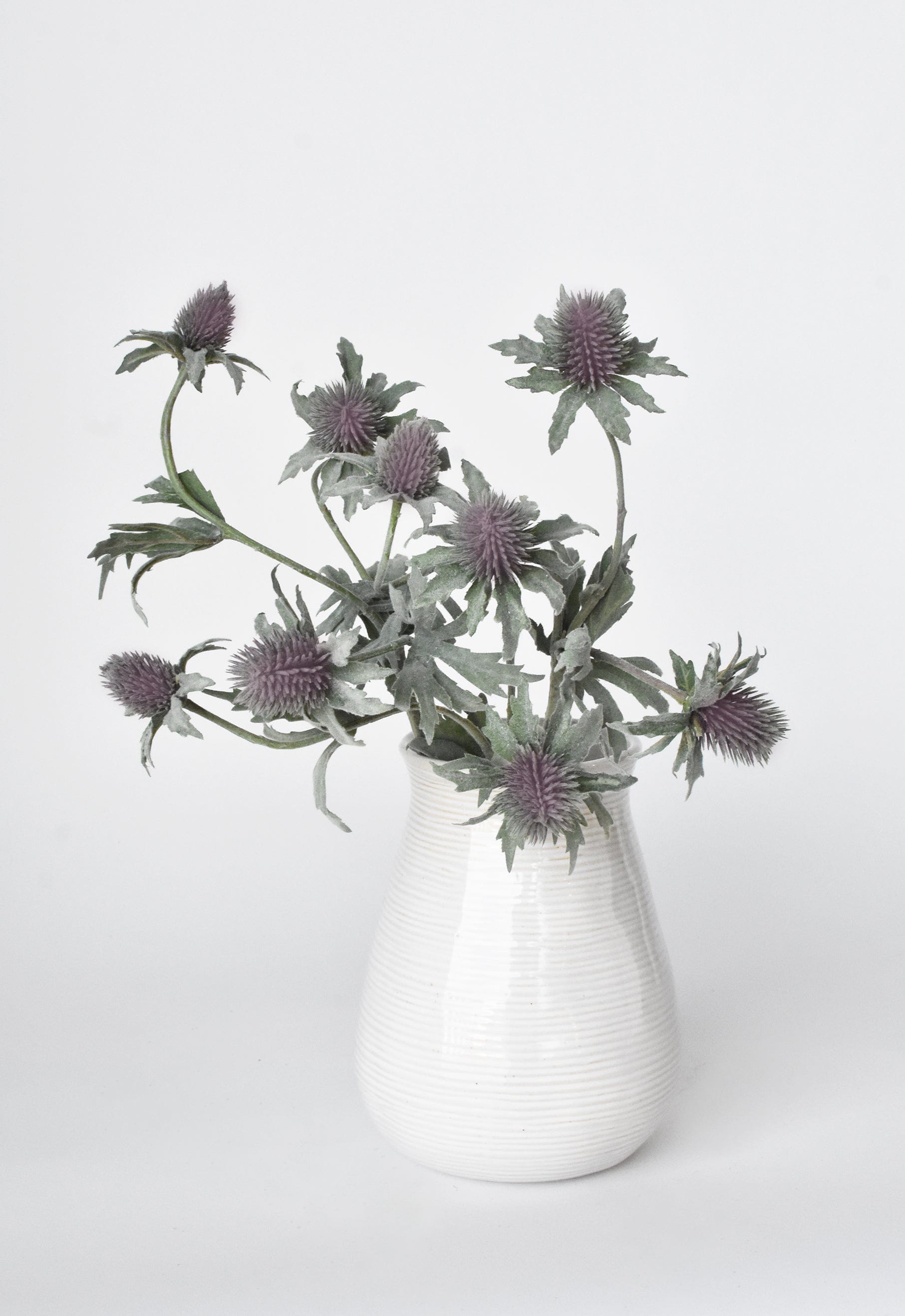 Thistle Stem, 17", Green & Lavender