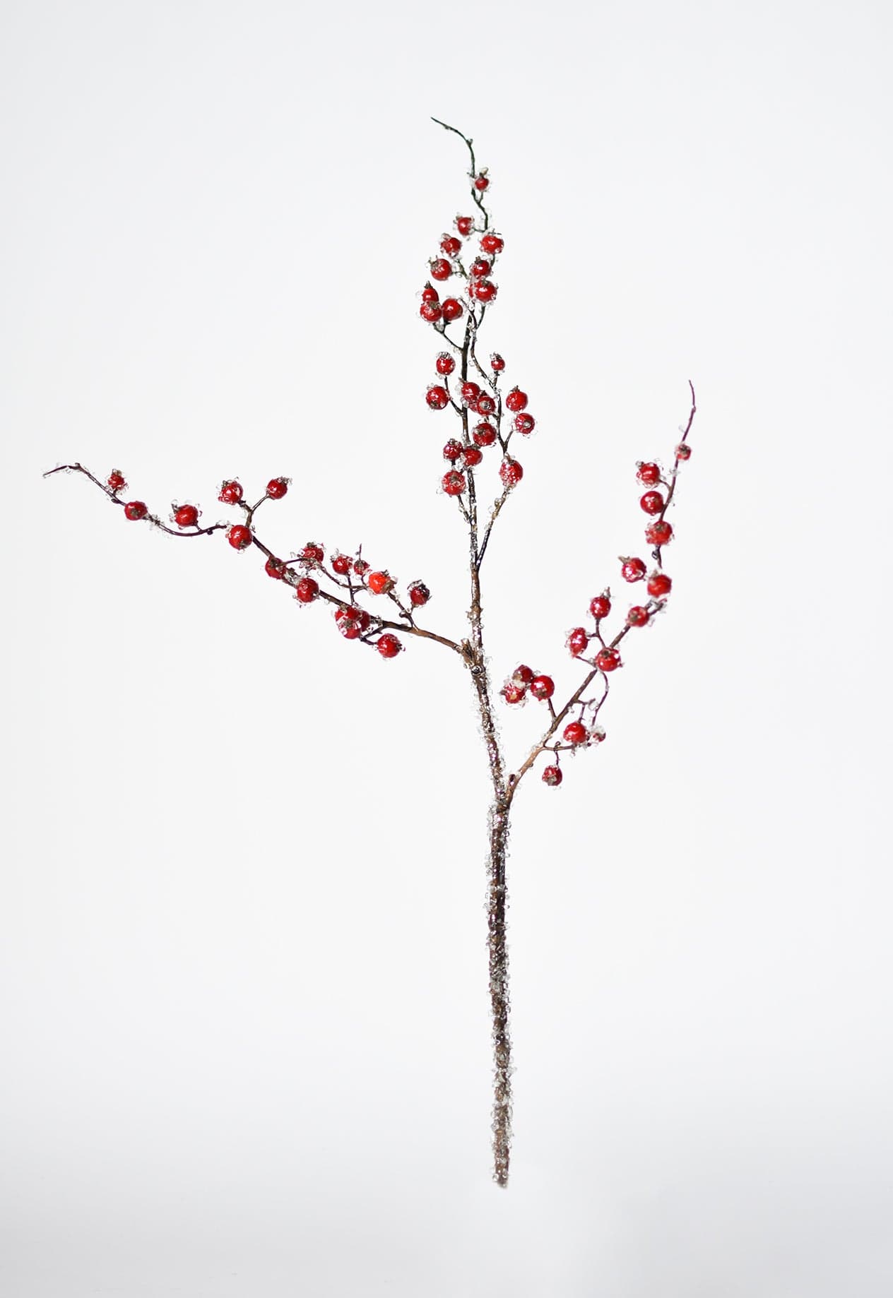 Iced Berry Stem, 29", Red