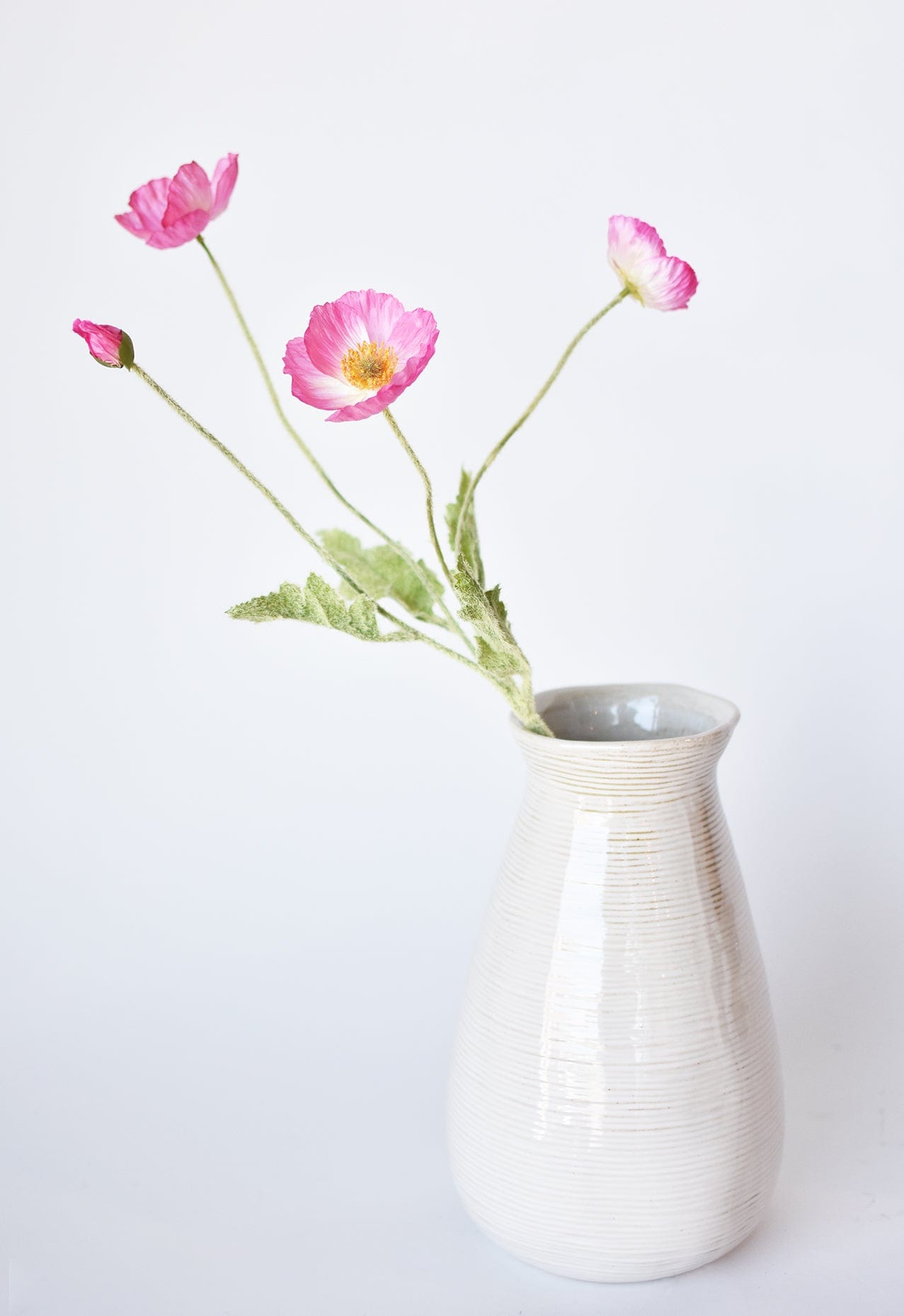 Poppy Stem, 24", Pink