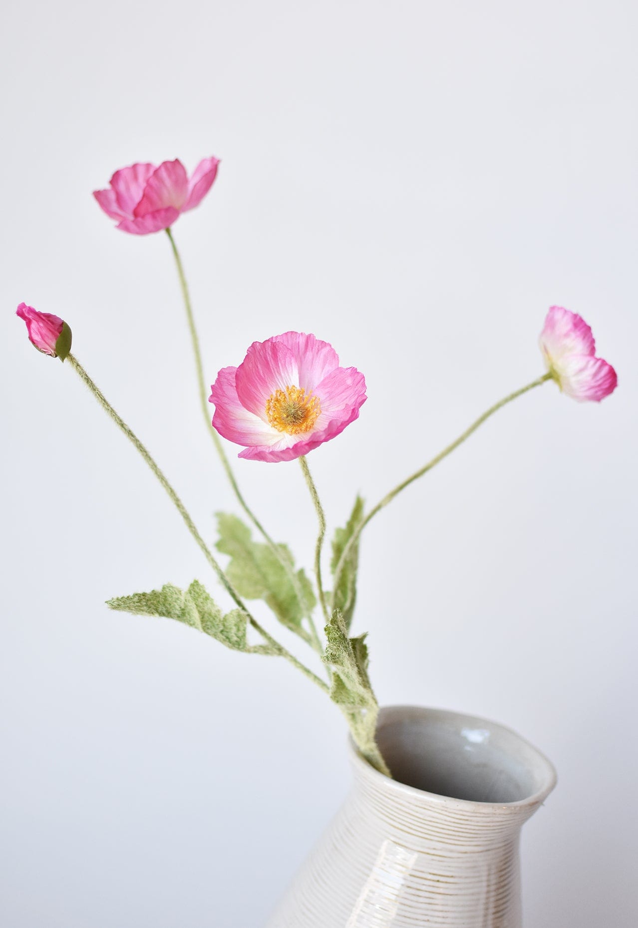 Poppy Stem, 24", Pink