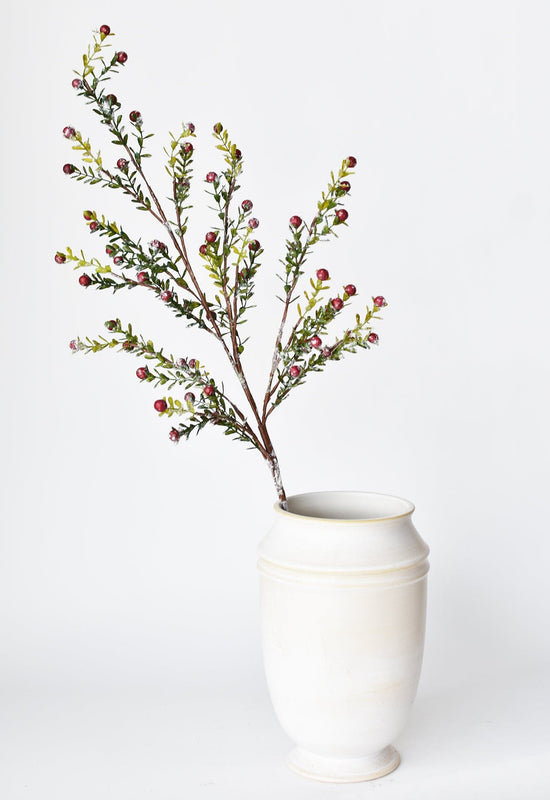 Frosted Berry Greenery Stem, 36"