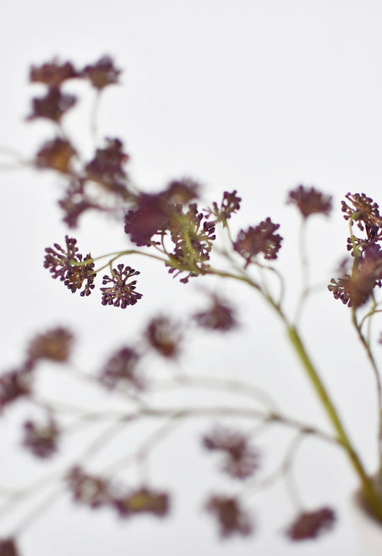 Sedum Berry Stem, 16", Purple, Real Touch