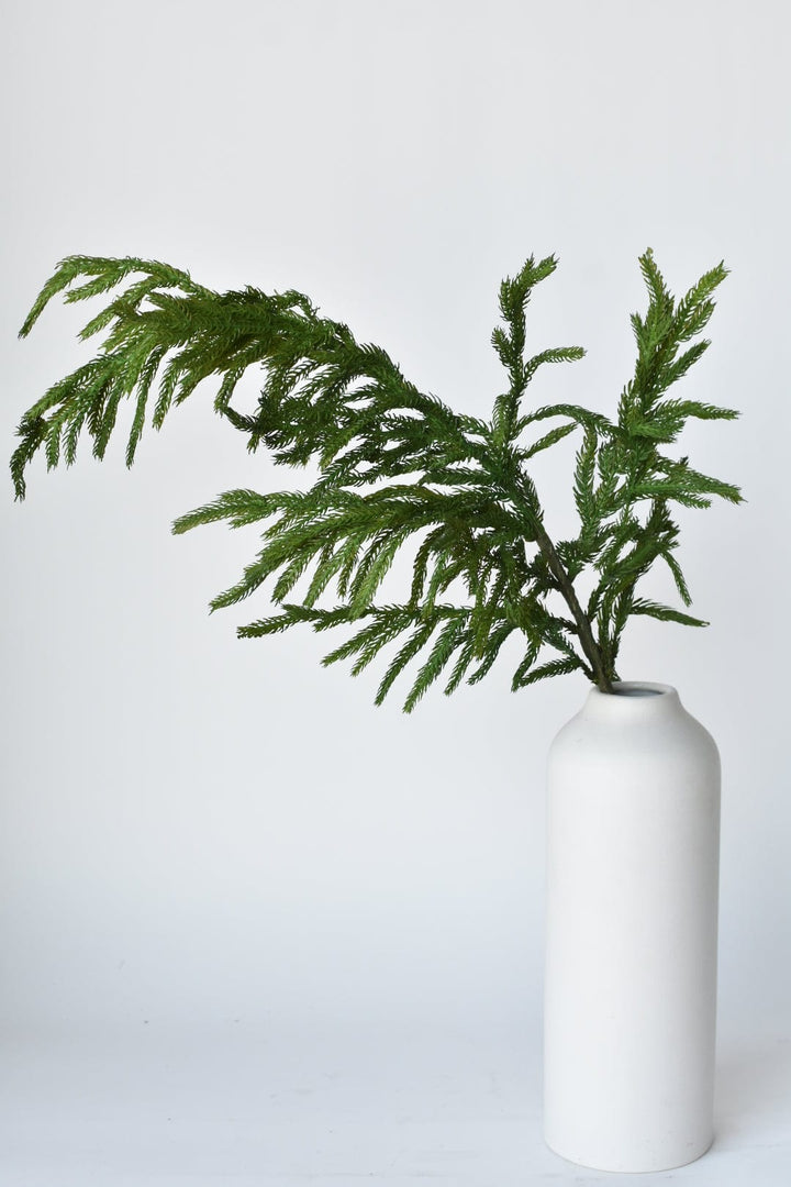 Norfolk Pine Spray, 36", Real Touch