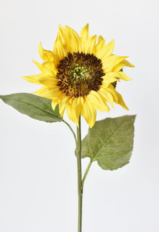 Sunflower Stem, 25", Yellow