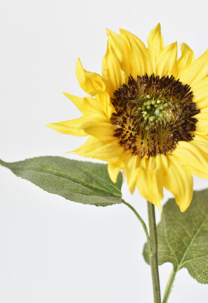 Sunflower Stem, 25", Yellow