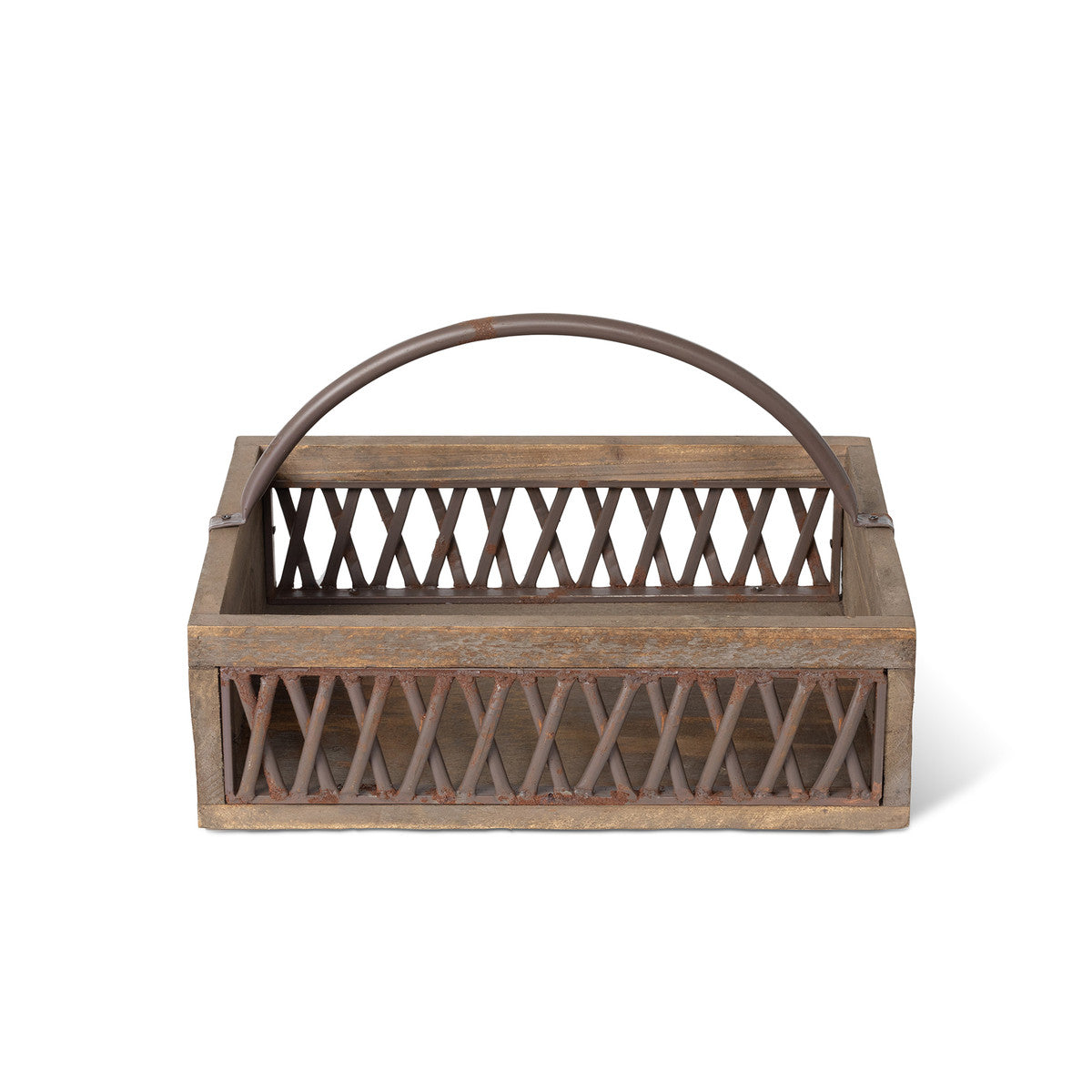 Iron Lattice Garden Trug