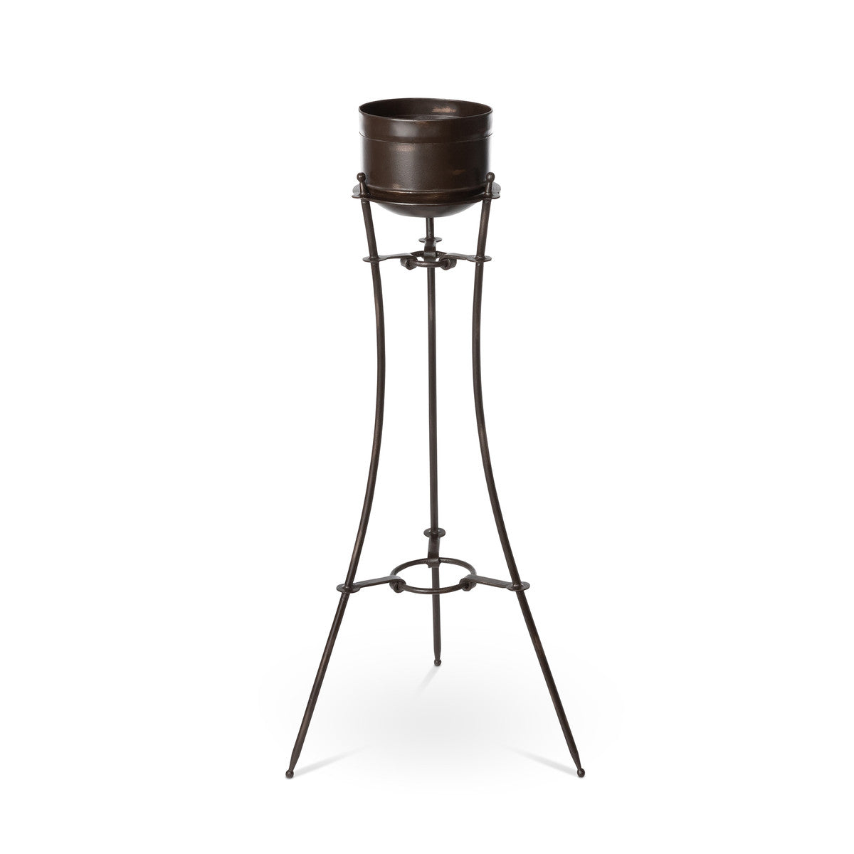 Portal Metal Stand and Pot, Tall