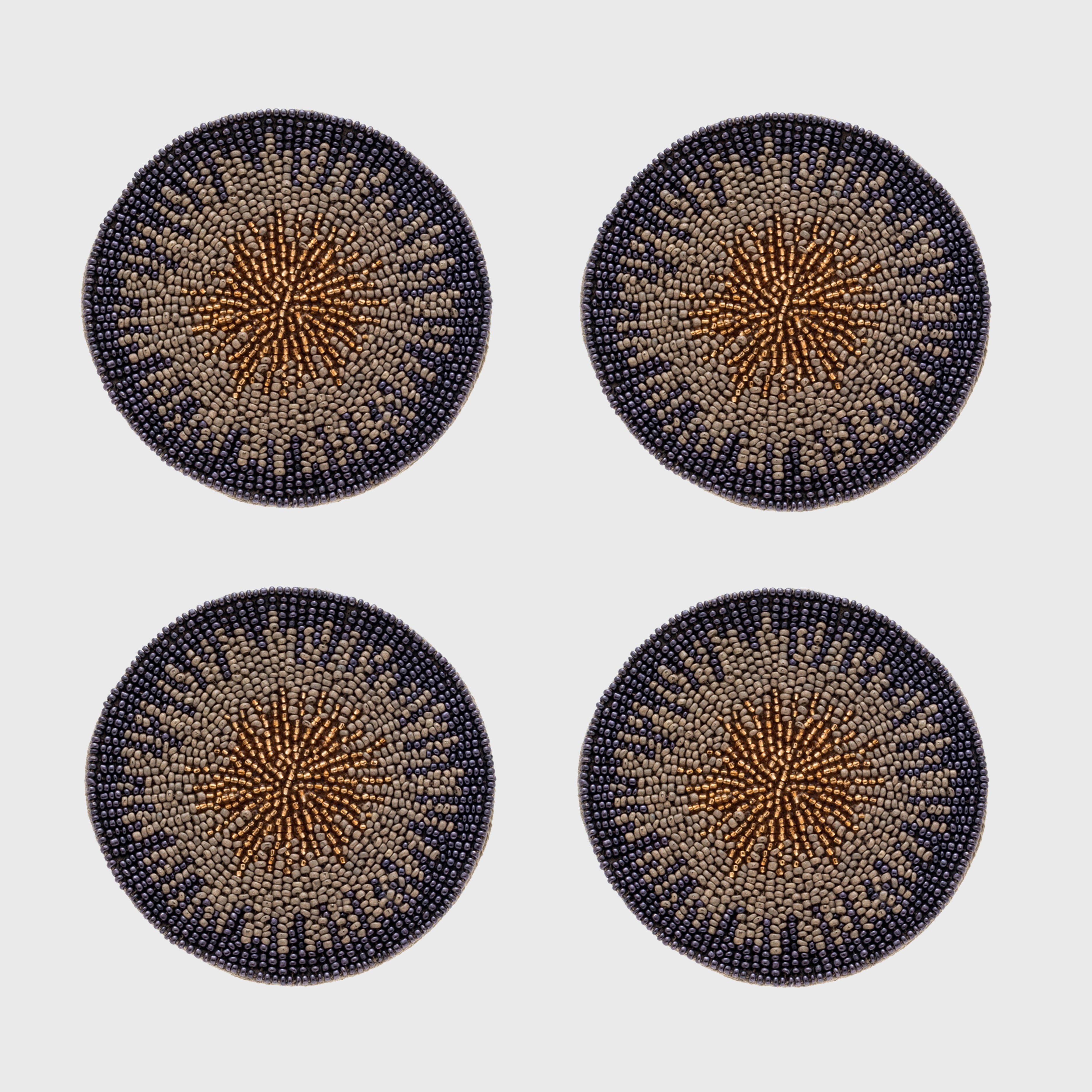 Ombre Coasters, Indigo