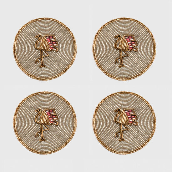 Flamingo coasters - Mac & Mabel