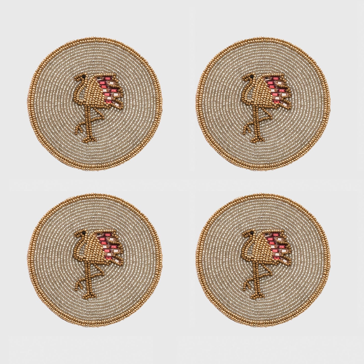 Flamingo coasters - Mac & Mabel