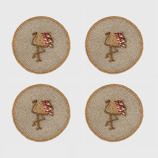 Flamingo coasters - Mac & Mabel