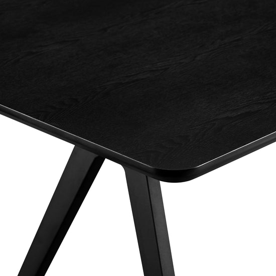 Garret 60" Modern Industrial Veneer and Metal Dining Table