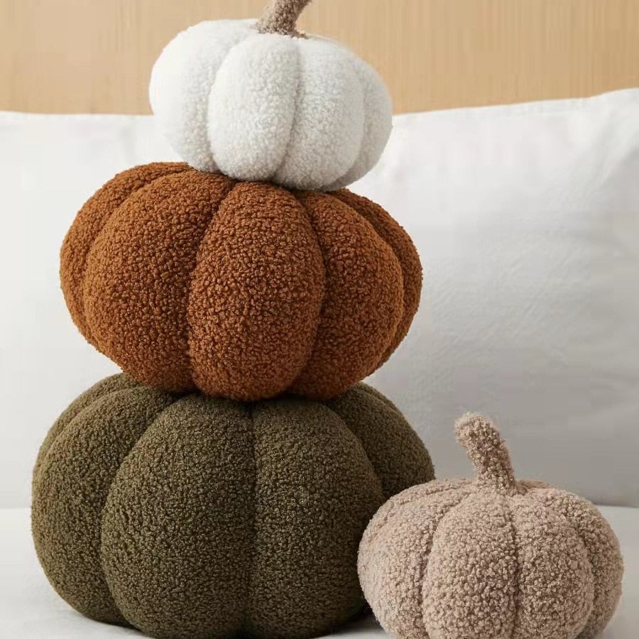 Plush Pumpkin Pillow