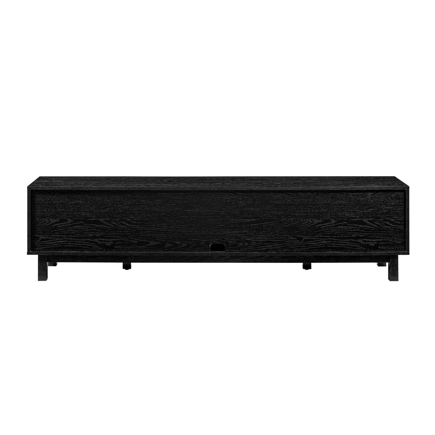 Hamkke Boho 2-Door Faux Rattan TV Stand