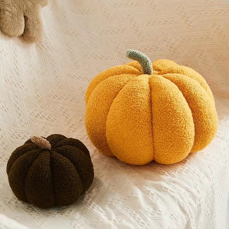 Plush Pumpkin Pillow