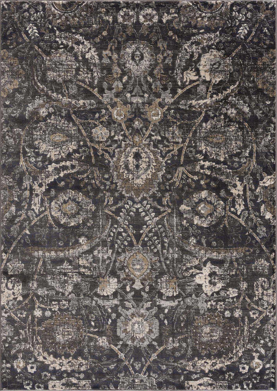 Georgiana Polypropylene Rug, Black