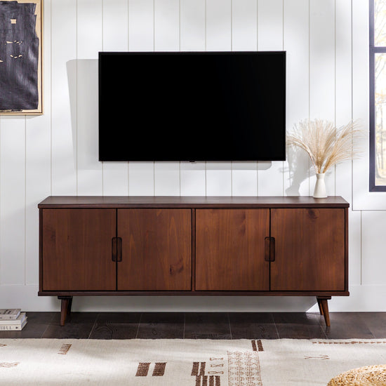 Sloane 60" 4-Door Solid Wood TV Stand