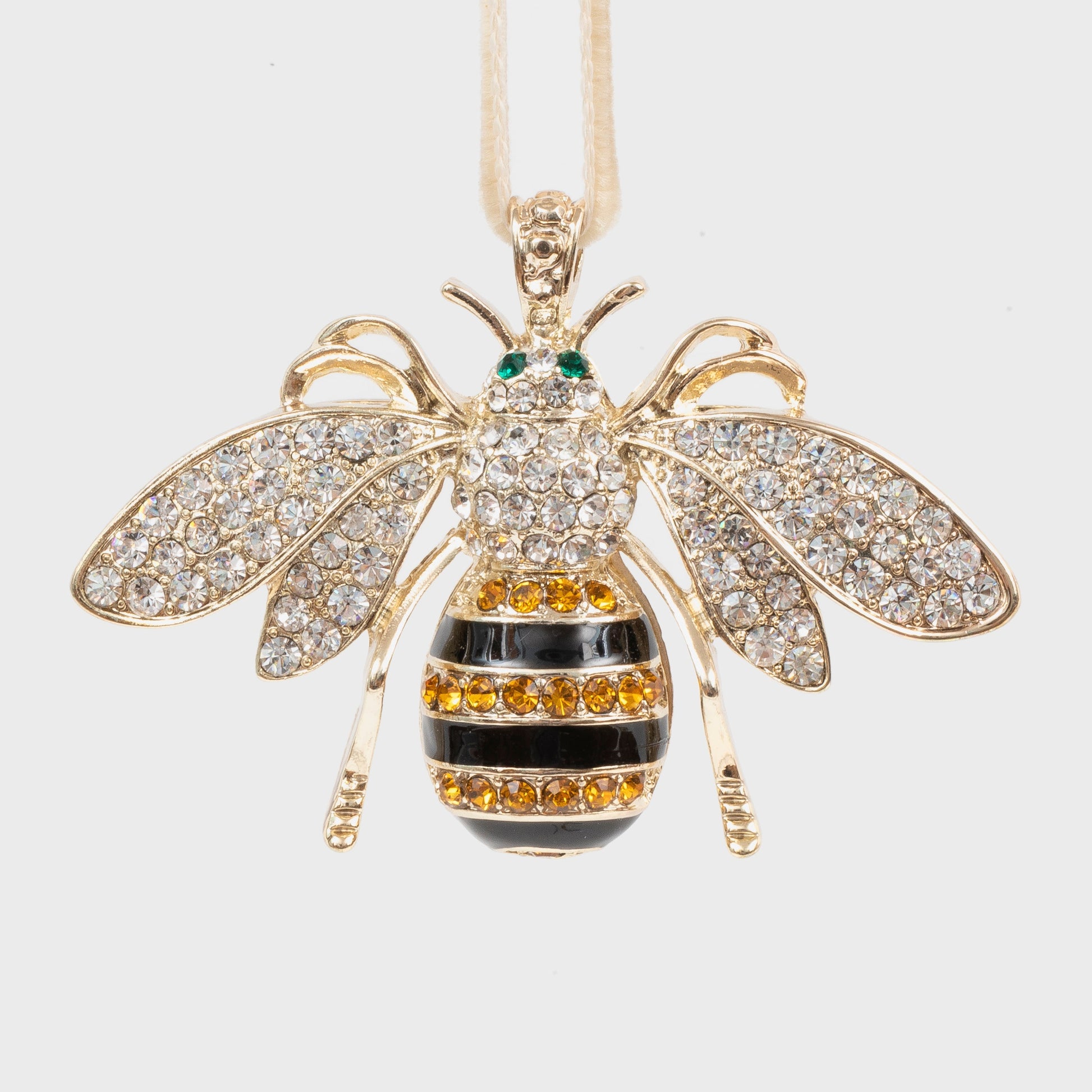 Stripey Bee Hanging Ornament