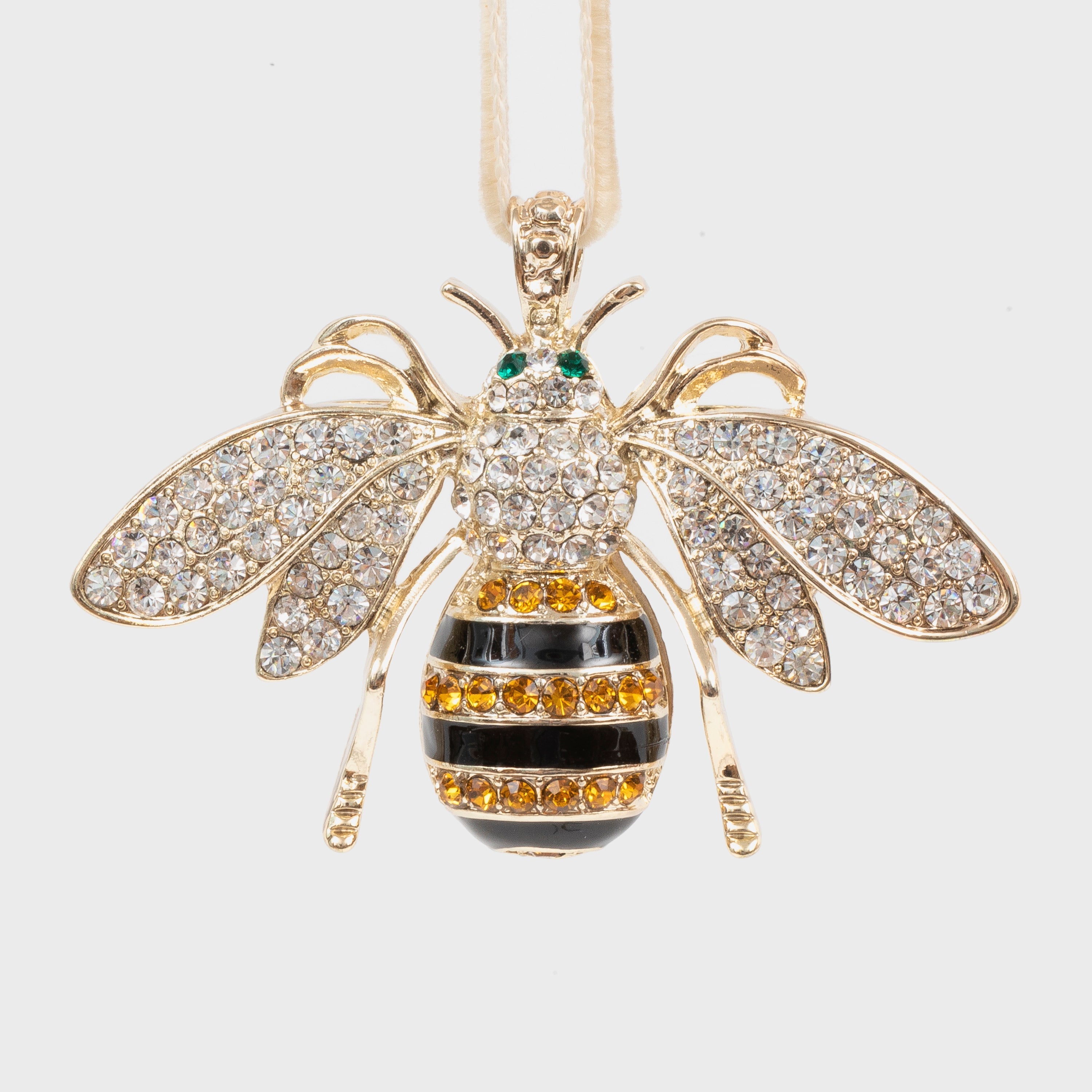 Stripey Bee Hanging Ornament