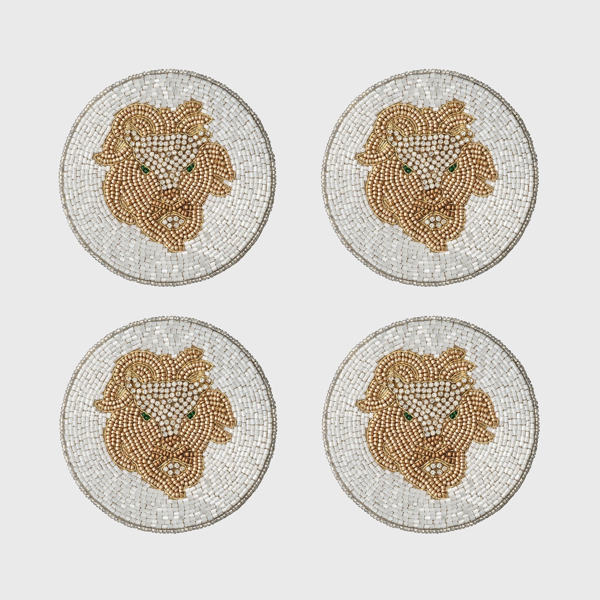 Leo Coasters, Set of Four