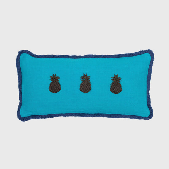 Pineapple Pillow, Turquoise