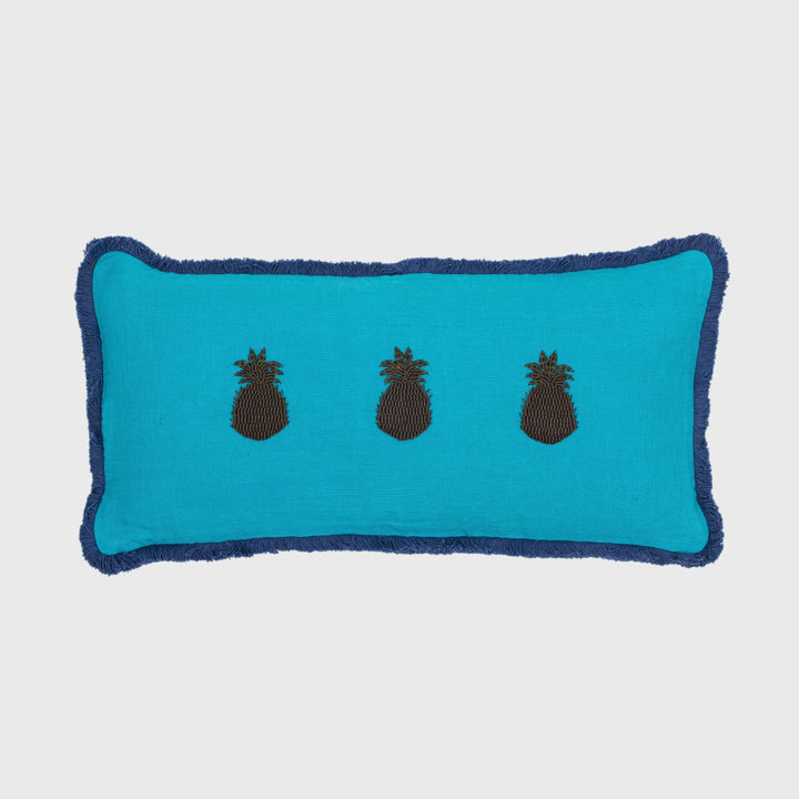 Pineapple Pillow, Turquoise