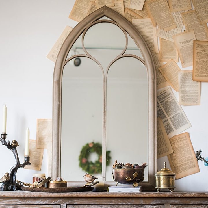 Rustic French Art Mirror