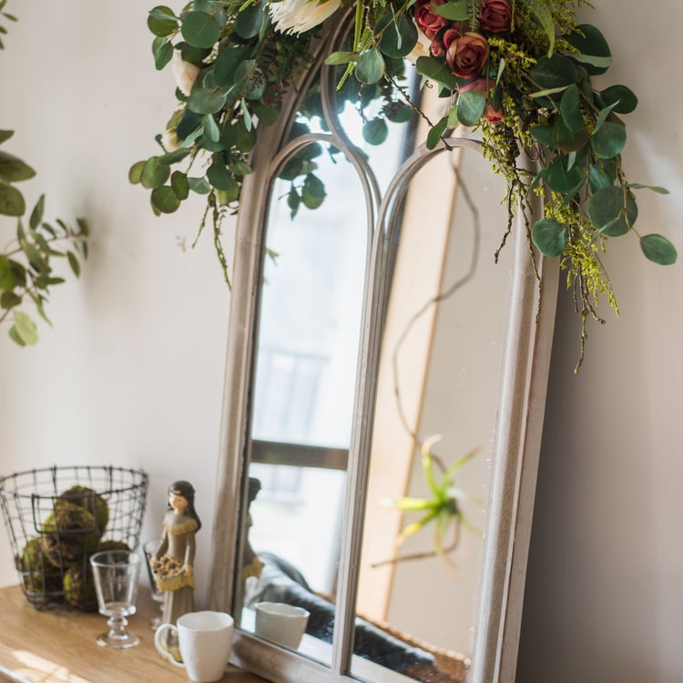 Rustic French Art Mirror