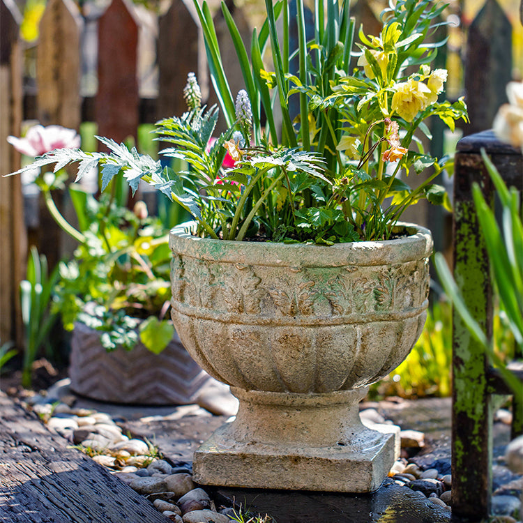 Greek Corinthian Style Flower Vase