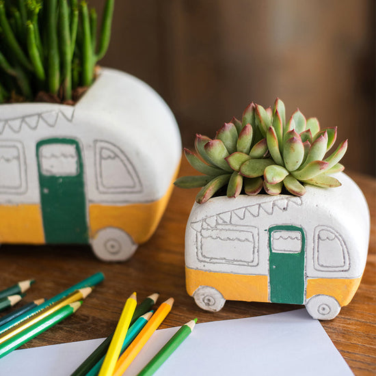 Kids Desktop Bus Planter