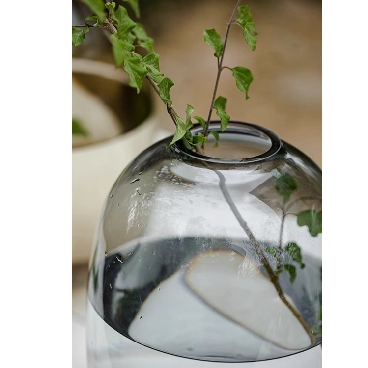 Modern Clear Glass Vase