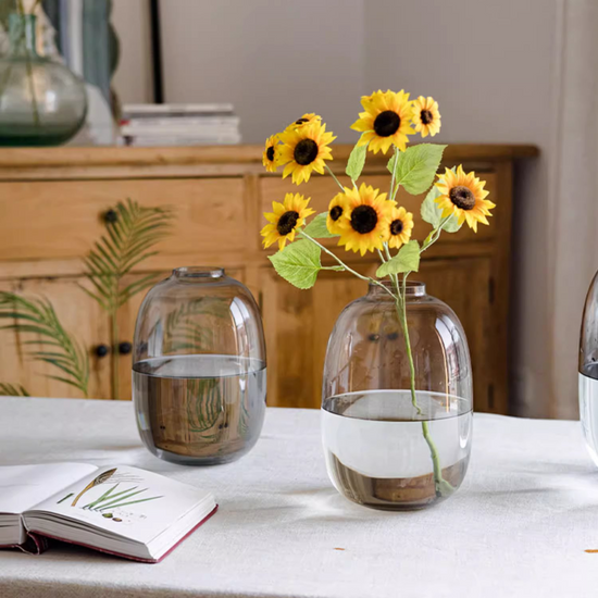 Modern Clear Glass Vase