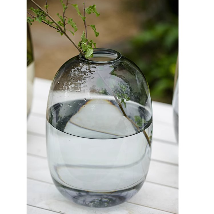 Modern Clear Glass Vase