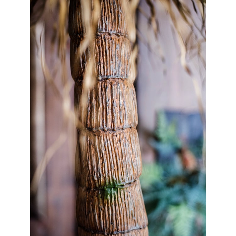 Moroccan Artificial Palm Tree In Pot