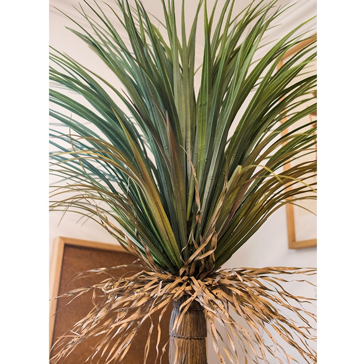 Moroccan Artificial Palm Tree In Pot