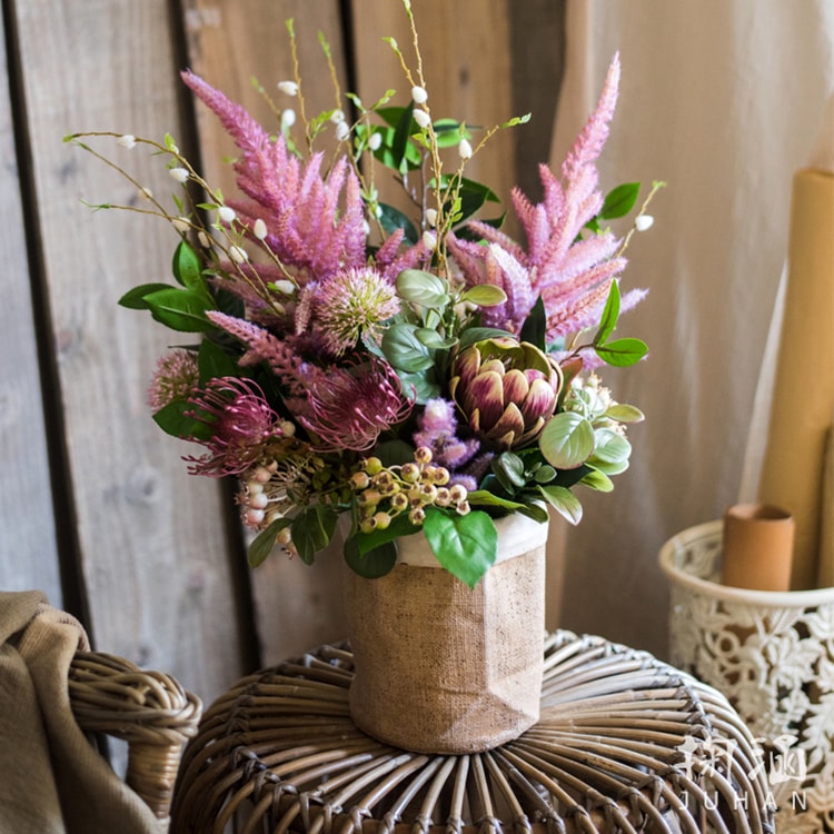 Paper Bag Style Concrete Garden Pot