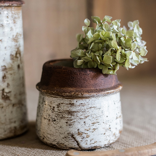 Restoration Ceramic Planter Vase