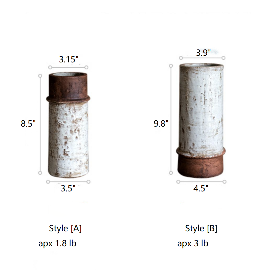 Restoration Ceramic Planter Vase