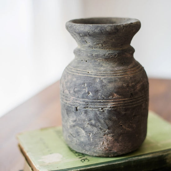 Restoration Style Concrete Vase